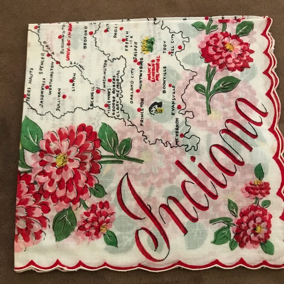 Beautiful new, old stock vintage hankie. - Picture 2 of 10